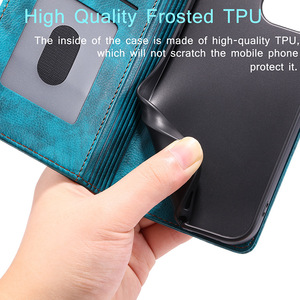 Cartera magnética con tapa, tarjetero, funda para teléfono móvil, Funda de cuero PU para IPhone 15 Pro Max 14 Plus 13 Mini 12 11 XR XS 6 7 8 - Product Image 5