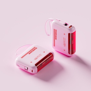 Banco de Energía Portátil de 10000mAh con Cable Integrado de 22.5W, Mini Banco de Energía Multifuncional para Teléfonos Inteligentes - Product Image 4