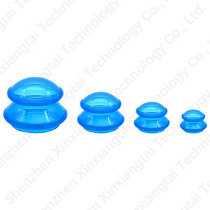 <span class=keywords><strong>Silicone</strong></span> cupping terapia conjuntos, redução celulite vácuo <span class=keywords><strong>Cup</strong></span>-cupping Kit para massagem terapêutica (4 copos) - Product Image 2