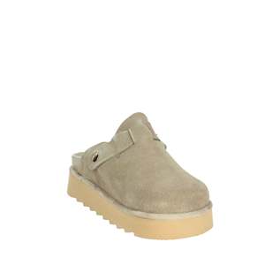 Colors Of California Donna Sabot HC.STORMY55 Zuecos Tortora para mujer, zapatos planos cómodos de gamuza sin cordones - Product Image 5