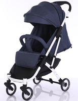 Sortie directe d'usine pour maman et bébé, bidirectionnelle, légère, multifonction, facile à plier, poussette, sièges confortables