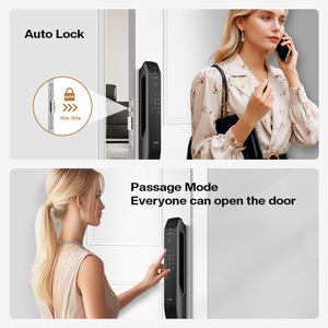 Serratura Intelligente Tenon per Porta, Riconoscimento Facciale, Accesso Smart Home, Sblocco Automatico, Impronta Digitale - Product Image 6