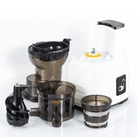 Multifunctionele slowjuicer met grote invoeropening, automatische sapresten-scheiding, koudpers-sapcentrifuge