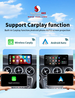 Pantalla Inalámbrica Snapdragon Android AUTO CarPlay para Mercedes Benz CLA C117 Clase A W176 GLA X156, Radio para Auto, Reproductor de DVD, 10.25 Pulgadas