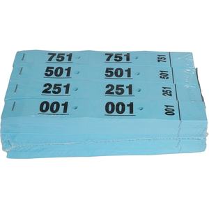 Boletos para Vestuario Numerados del 1 al 1000 - 3 Perforaciones Desmontables para Colgar en Perchas - Product Image 5