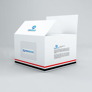 Boîte cadeau avec Logo personnalisé bon marché, emballage de papier d'art écologique, 50 pièces - Product Image 5