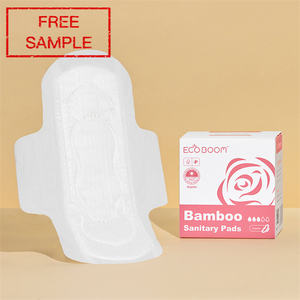 ECO BOOM ecológico sin cloro anti erupción <span class=keywords><strong>Agencia</strong></span> proveedor panty liner bambú almohadilla sanitaria - Product Image 5