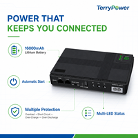Mini UPS DC 16000mAh 18W/36W avec POE 15V/24V pour routeur, CCTV, modem et systèmes de sécurité