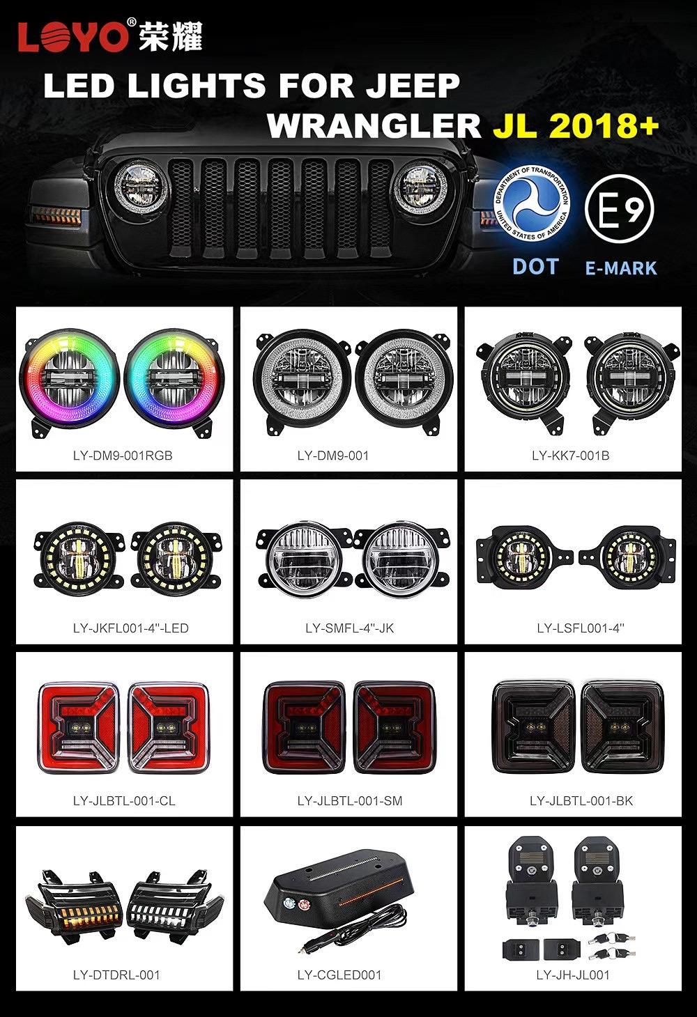 Pour jeep JL lumières