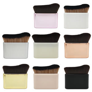 ชุดแปรงแต่งหน้าแบบปรับแต่งได้อเนกประสงค์แปรงปัดแก้มแบบคลื่นแบนแปรงทารองพื้นเหลวบีบีครีมคอตัวแปรงหนอน - Product Image 5