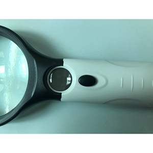 Lupa de Mano de 90 mm con Lentes Dobles y Luces LED para Lectura y Autenticación de Joyas - Product Image 5