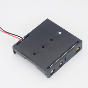 <b>Battery</b> Case 4 X AA With Cable <b>6V</b> Parallel No Cover For Electronics - Product Image 2