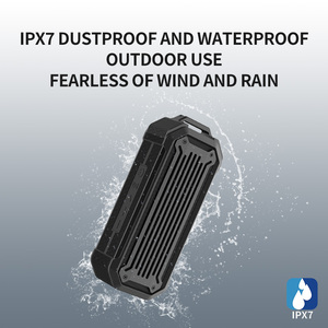 Altavoz Inalámbrico Portátil con Chipset V5.3, Salida de 8W, Batería de 1500mAh, Resistente al Agua IPX7, <span class=keywords><strong>Boombox</strong></span> para Exteriores con TWS, FM y Tipo-C - Product Image 3