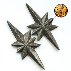 Offre Spéciale : Étoile Polaire Sculptée en Cristal de Quartz Rose Naturel et Fluorite Transparente pour Décoration - Product Image 6