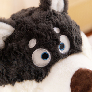 Nouvelle peluche de <span class=keywords><strong>loup</strong></span> en course, mignonne et amusante, jouet en peluche de <span class=keywords><strong>loup</strong></span> doux, jouet en peluche d'animal créatif de haute qualité, série de course - Product Image 6
