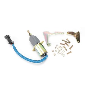 Válvula solenoide de corte de combustible 3931570 con soporte para Dodge Cummins 5.9L Diesel 1994-1998 - Product Image 1