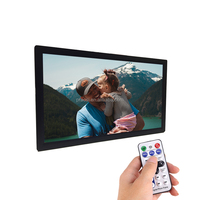 Rockbros — cadre Photo numérique 32 pouces, affichage IPS, lecteur vidéo, musique, calendrier, alarme, télécommande, prise en charge de carte SD USB