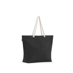 Bolso de Playa Athens, 70% Algodón Reciclado, 30% Poliéster Reciclado, 220 Gm2, Color Sólido, Minimalista, Verano, Abierto por Arriba - Product Image 1