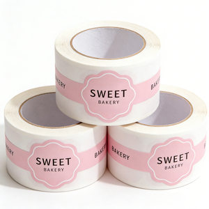 <span class=keywords><strong>Etichette</strong></span> <span class=keywords><strong>Personalizzate</strong></span> per Alimenti Impermeabili in Rotolo Lucido Stampa CMYK per Imballaggi Alimentari da Asporto per Contenitori in Plastica Top Brand PT - Product Image 3