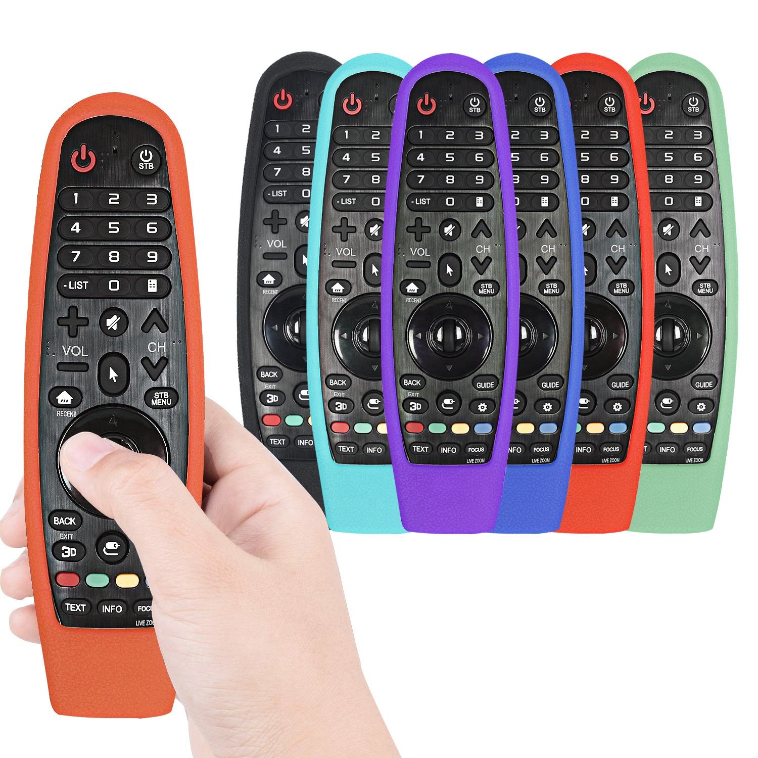 Factory Price AN-MR600 Magic Remote Control Case Cover Use for LG Perfectly  Protect TV Remote Control Cover Case Wholesale