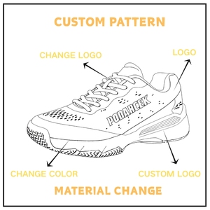 <span class=keywords><strong>Scarpe</strong></span> da <span class=keywords><strong>Tennis</strong></span> Professionali per <span class=keywords><strong>Uomo</strong></span>, Traspiranti, Vintage, Leggere, Antiscivolo, per Allenamento Sportivo - Product Image 3