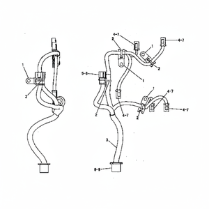 Arnés de Cableado de Solenoide JISION 167-6834 para Excavadoras D6R/D7R |   Pieza de Repuesto para Maquinaria de Construcción |   Alta Calidad y Durabilidad - Product Image 1