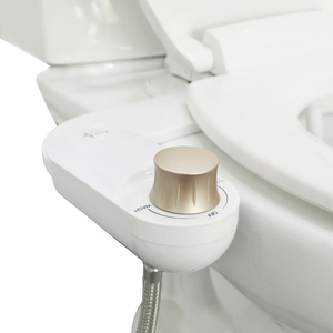 Kaltwasser Ultra-Slim Bidet Manuell einstellbare Düsen toilette Bidet aufsatz