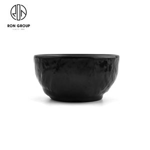 Assiette de restauration rapide en mélamine rectangulaire noire personnalisée en gros <span class=keywords><strong>vaisselle</strong></span> commerciale pour hôtels restaurants plastique 100pcs - Product Image 2