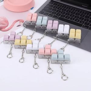 Porte-clés Fidget Personnalisé <span class=keywords><strong>Clavier</strong></span> Créatif Anti-Stress avec Capuchon de <span class=keywords><strong>Clavier</strong></span> - Product Image 4