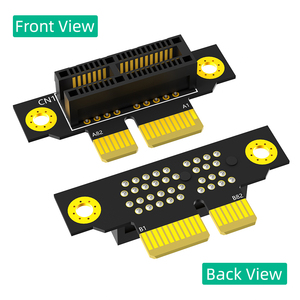 การ์ดแปลง PCIe Riser PCI-e 1 X 3.0 90 องศา แบบย้อนกลับ ตัวผู้เป็นตัวเมีย สำหรับเคสเซิร์ฟเวอร์ 1U - Product Image 4