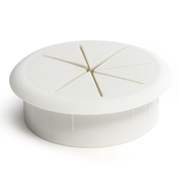 Cache-câbles de bureau 50 mm et 60 mm, passe-câbles en caoutchouc flexible, organisateur de câbles USB de bureau, joint rond pour table et mur
