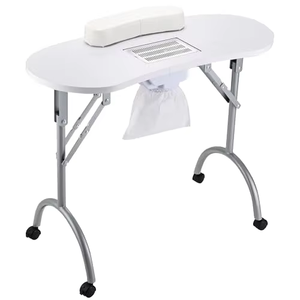 <span class=keywords><strong>Table</strong></span> à ongles <span class=keywords><strong>de</strong></span> bureau <span class=keywords><strong>de</strong></span> manucure portable moderne avec <span class=keywords><strong>aspirateur</strong></span> pour une utilisation dans le centre commercial Design promotionnel élégant - Product Image 5