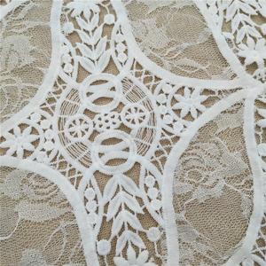 Factory Direct <b>Water</b> Soluble Embroidery Lace Fabric Low Price Sustainable Flower Sequin 3 Day <b>Delivery</b> - Product Image 6