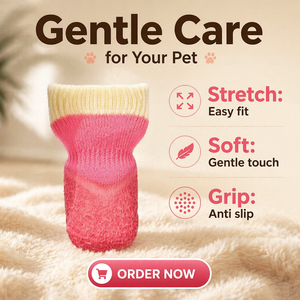 Chaussettes <span class=keywords><strong>pour</strong></span> chiens <span class=keywords><strong>pour</strong></span> éviter de lécher les <span class=keywords><strong>pattes</strong></span>, bottes de protection <span class=keywords><strong>pour</strong></span> les <span class=keywords><strong>pattes</strong></span> <span class=keywords><strong>avec</strong></span> semelles antidérapantes <span class=keywords><strong>pour</strong></span> protéger les plaies, chaussettes imperméables <span class=keywords><strong>pour</strong></span> chiens - Product Image 2