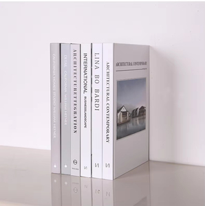 Suministro directo de fábrica, habitación moderna para niños, modelo de sala de exposición, adornos de habitación, libros de simulación de oficina - Product Image 3