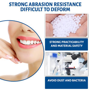 Accessori per lo sbiancamento dei denti naturali per anziani bretelle artificiali Non porose multiuso con riempimento bianco per denti mancanti - Product Image 3