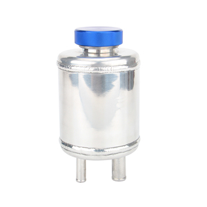 마운트 브래킷 SX004 엔진 부품과 실버 0.5L 범용 알루미늄 파워 스티어링 펌프 유체 저장소 탱크 - Product Image 4