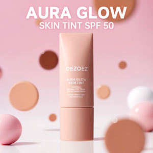 Groothandel op maat gemaakte vegetarische waterbestendige gezichtsconcealer met hoge dekking voor acne en oneffenheden, matte hydraterende vloeibare foundation - Product Image 6