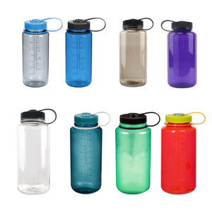 Bottiglie d'acqua sportive portatili da 1000 ml in Tritan <span class=keywords><strong>senza</strong></span> <span class=keywords><strong>BPA</strong></span>, leggere, per viaggi all'aperto, con manico, all'ingrosso, personalizzabili OEM - Product Image 2