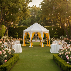 Carpa Árabe Majlis, Carpa de Lujo para Eventos, Carpa para Ramadán, Pabellón Exterior, Carpa de Hierro de Lujo para Bodas y Fiestas en Interiores/Exteriores - Product Image 1