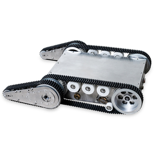Intelligente Robot Serbatoio Car chassis kit caterpillar Crawler telaio pista piattaforma con buona aderenza a terra - Product Image 4
