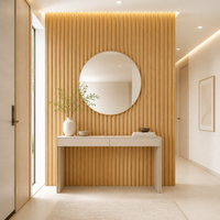EAZART Bande de moulage en MDF écologique de haute qualité, forme spéciale, pour la décoration des murs et des plafonds, vente en gros