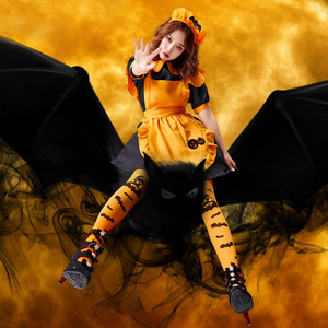 Costumi di Halloween XJ: Cameriera Vampiro, Strega Magica, Vestito da Jack Pumpkin Lantern - Product Image 3