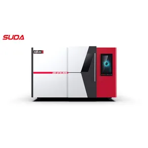 SUDA FG-3015DH LASER Daya 6KW 12KW CNC Mesin Pemotong LASER Serat Logam