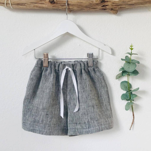 Pantaloncini estivi personalizzati per bambini e neonati <span class=keywords><strong>pantaloni</strong></span> <span class=keywords><strong>corti</strong></span> in lino e cotone e cotone - Product Image 3