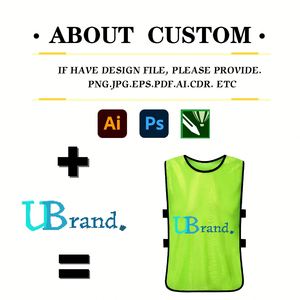 Chaleco de Entrenamiento de Fútbol para Jugadores, Chaleco de Malla Ajustable, Camiseta de Práctica para Sesiones de Entrenamiento en Equipo - Product Image 2