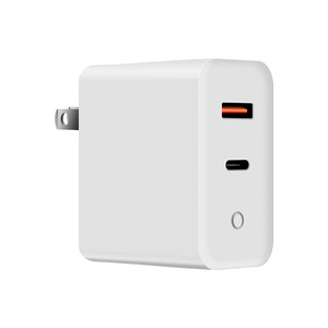 Chargeur rapide GaN USB-C QC 3.0 PD <span class=keywords><strong>35W</strong></span> 36W 37W 38W blanc, vente chaude, MOQ 50, pour <span class=keywords><strong>Apple</strong></span> iPhone 13 14 15 16 17 Pro Max - Product Image 1