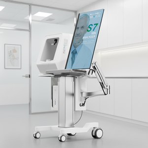 เครื่องวิเคราะห์ผิวหน้า 3 มิติ S7 ใช้พลังงาน AI วิเคราะห์ริ้วรอย จุดด่างดำ ความชุ่มชื้น พร้อมการทดสอบกว่า 15 รายการ บันทึกข้อมูลบนคลาวด์ เชื่อมต่อผ่านบลูทูธ/ไวไฟ รองรับปลั๊กไฟแบบญี่ปุ่น/อเมริกา - Product Image 1