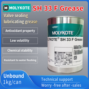 FZR Japan Molykote SH 33F High Speed Low Temp <b>Silicone</b> <b>Grease</b> for Better Flow and Stability in High-speed Bearings - Product Image 1