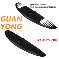 Hydrofoil Foil Water Sports HPS700, mât en fibre de carbone ultra léger, pour kitesurf, wingfoil, surf hydrofoil, wing foil à pompe